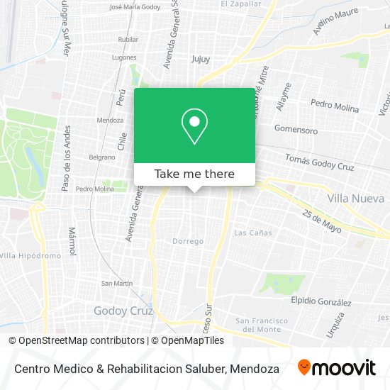 Centro Medico & Rehabilitacion Saluber map