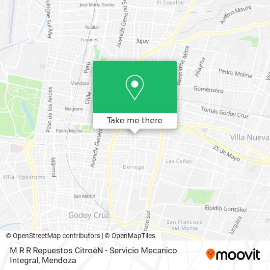 M R R Repuestos CitroëN - Servicio Mecanico Integral map