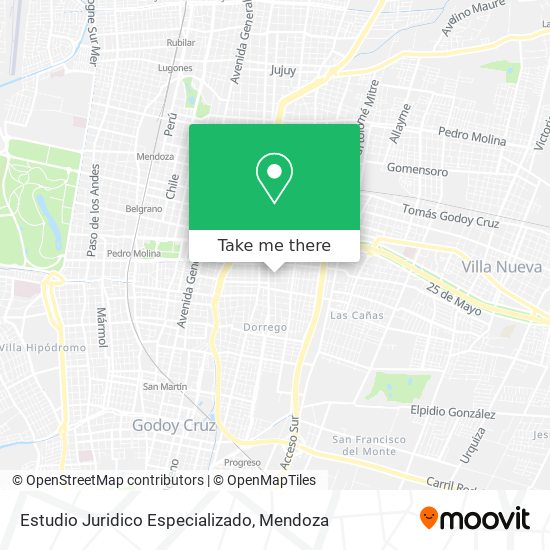 Estudio Juridico Especializado map