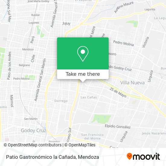 Patio Gastronómico la Cañada map