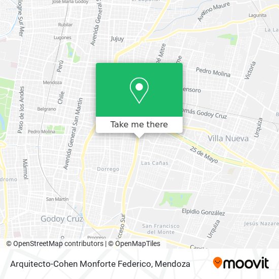 Mapa de Arquitecto-Cohen Monforte Federico
