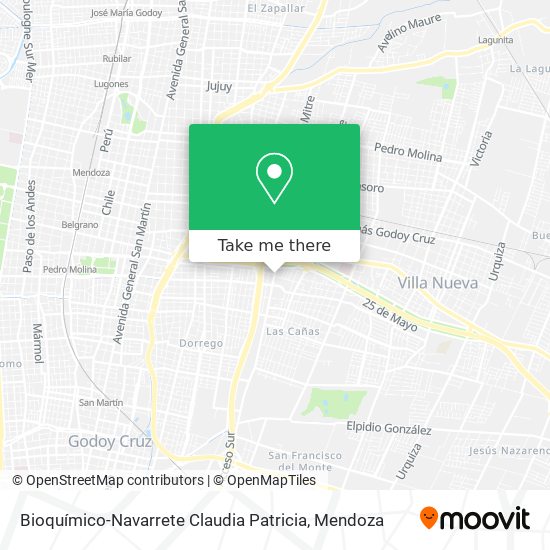 Mapa de Bioquímico-Navarrete Claudia Patricia