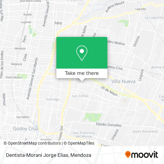 Dentista-Morani Jorge Elias map
