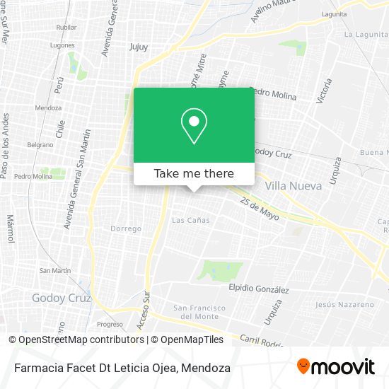 Farmacia Facet Dt Leticia Ojea map