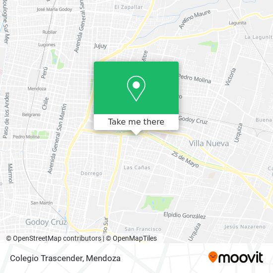 Mapa de Colegio Trascender