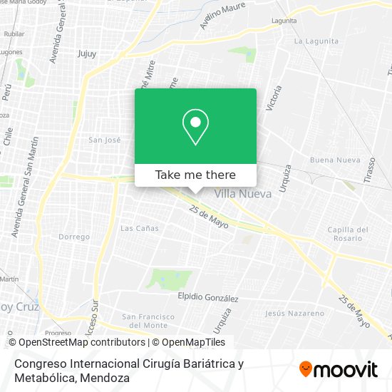 Congreso Internacional Cirugía Bariátrica y Metabólica map