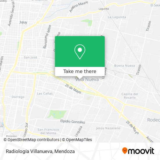 Radiología Villanueva map