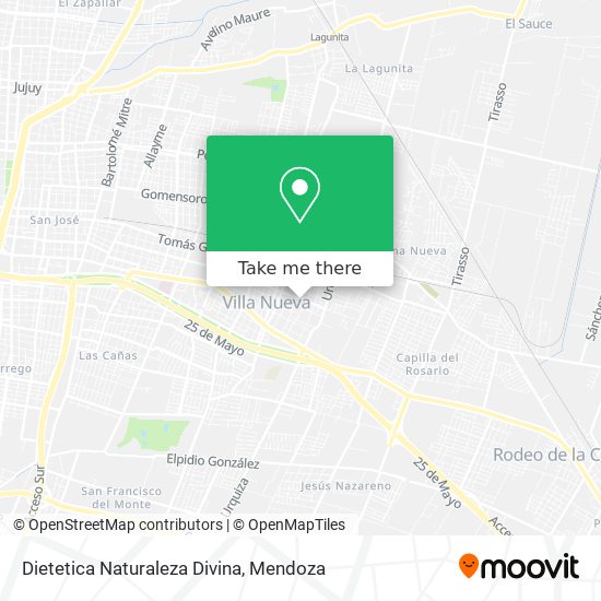Dietetica Naturaleza Divina map
