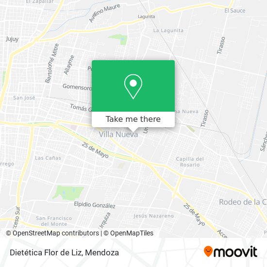 Dietética Flor de Liz map