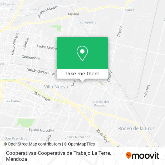 Cooperativas-Cooperativa de Trabajo La Terre map