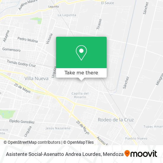 Mapa de Asistente Social-Asenatto Andrea Lourdes