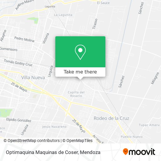 Optimaquina Maquinas de Coser map
