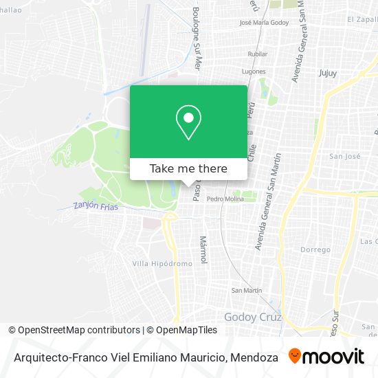 Arquitecto-Franco Viel Emiliano Mauricio map
