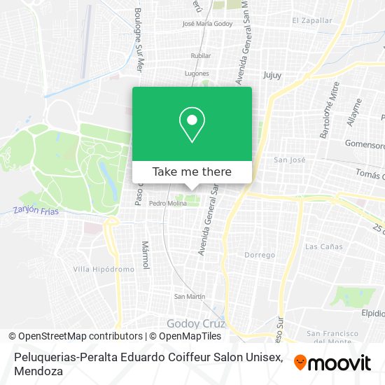 Peluquerias-Peralta Eduardo Coiffeur Salon Unisex map
