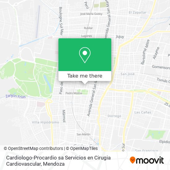 Cardiologo-Procardio sa Servicios en Cirugia Cardiovascular map