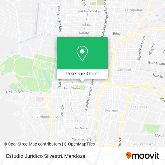 Estudio Juridico Silvestri map