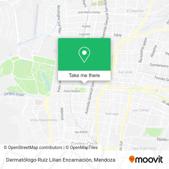 Dermatólogo-Ruíz Lilian Encarnación map