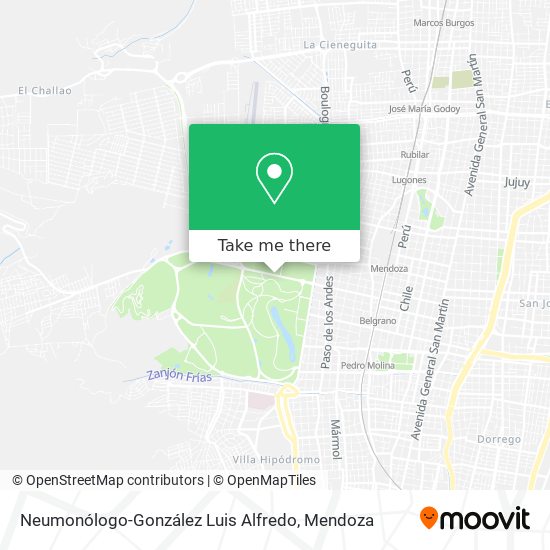 Mapa de Neumonólogo-González Luis Alfredo