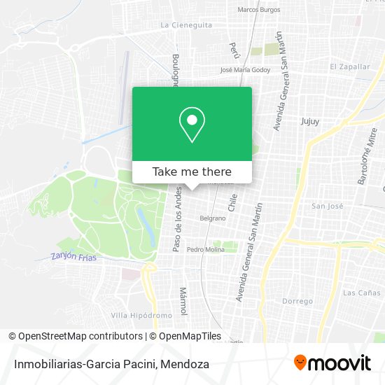 Inmobiliarias-Garcia Pacini map