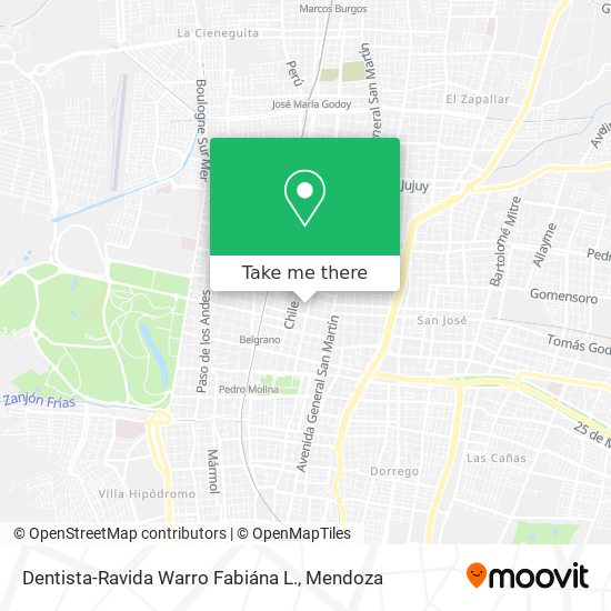 Dentista-Ravida Warro Fabiána L. map
