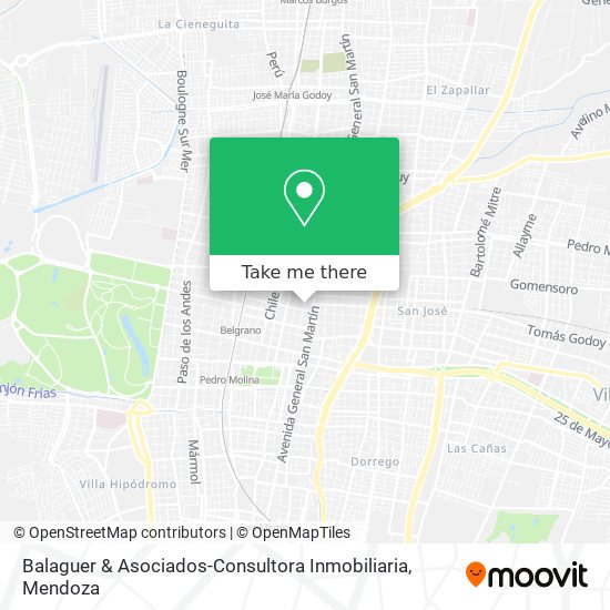 Balaguer & Asociados-Consultora Inmobiliaria map