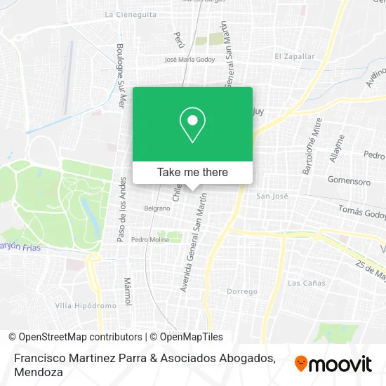 Francisco Martinez Parra & Asociados Abogados map