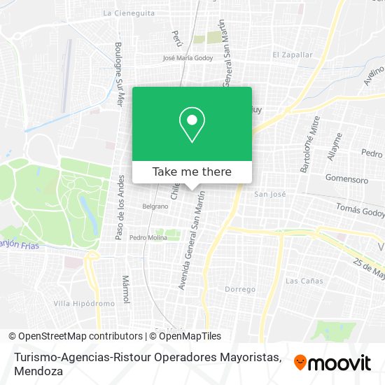 Mapa de Turismo-Agencias-Ristour Operadores Mayoristas