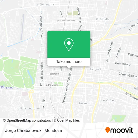 Mapa de Jorge Chrabalowski