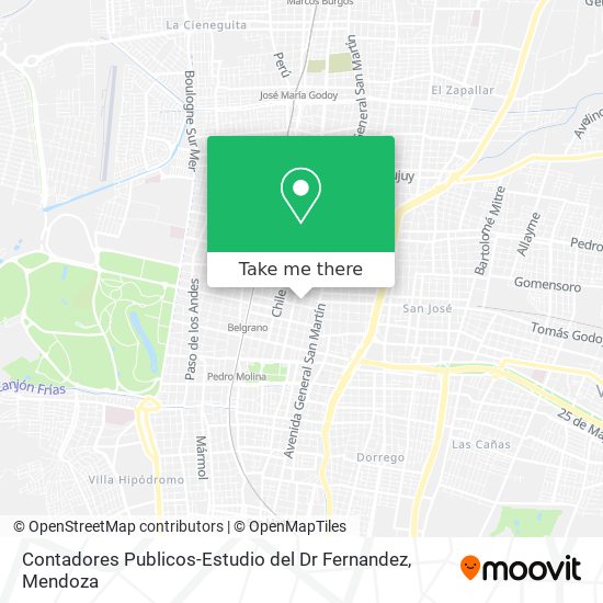 Mapa de Contadores Publicos-Estudio del Dr Fernandez