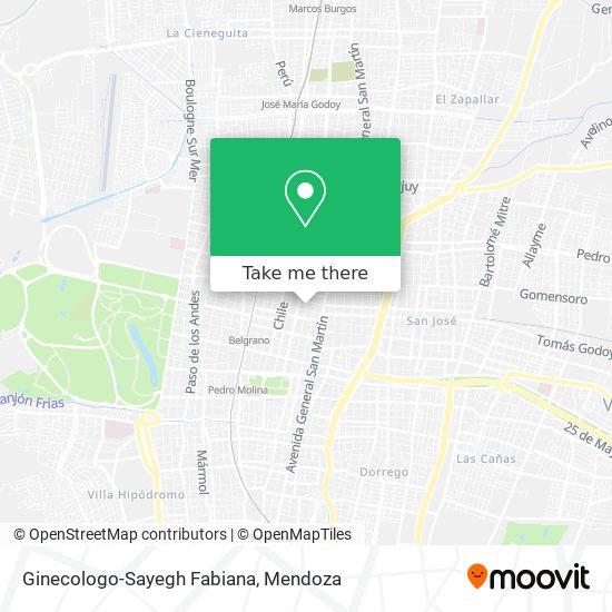 Ginecologo-Sayegh Fabiana map