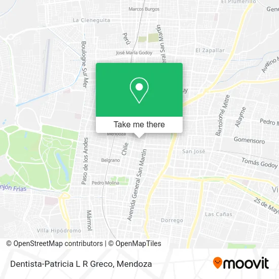 Dentista-Patricia L R Greco map