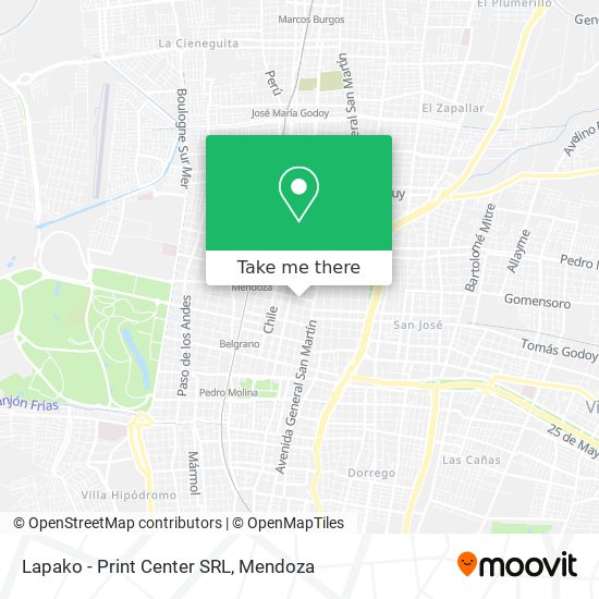 Lapako - Print Center SRL map