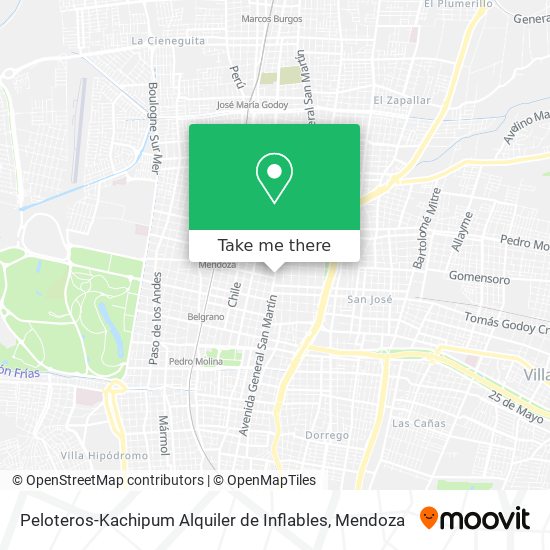 Peloteros-Kachipum Alquiler de Inflables map