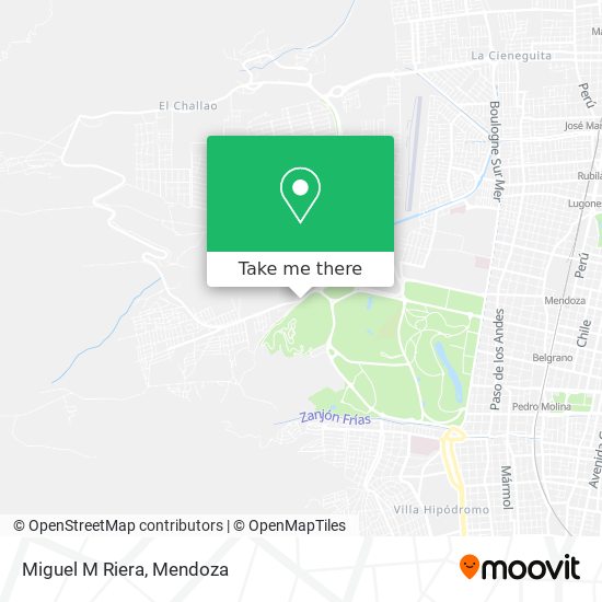 Mapa de Miguel M Riera
