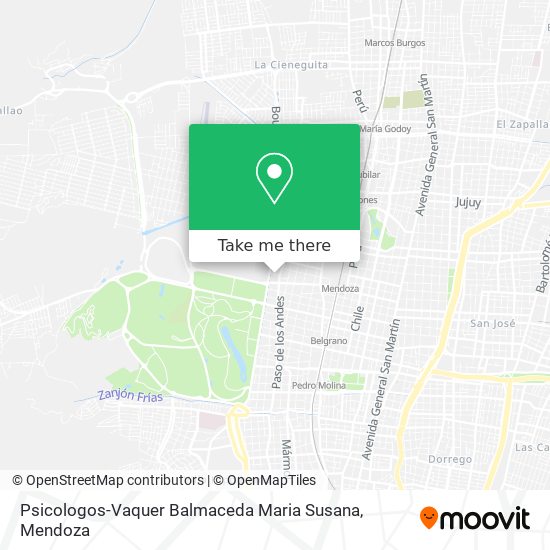 Mapa de Psicologos-Vaquer Balmaceda Maria Susana