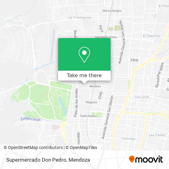 Supermercado Don Pedro map