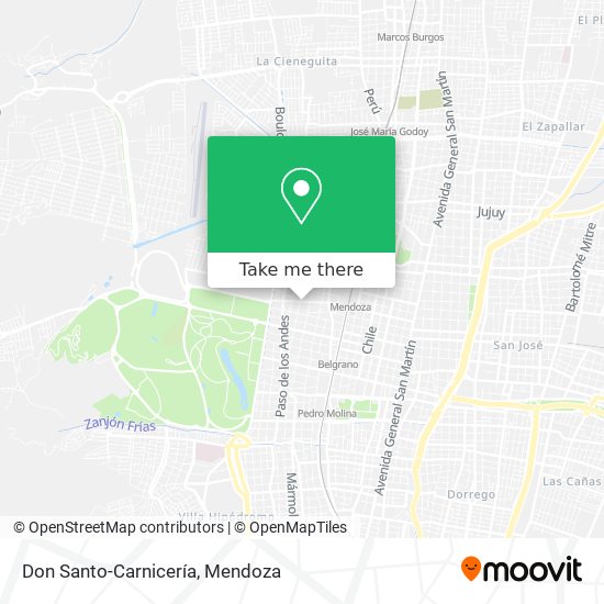 Mapa de Don Santo-Carnicería