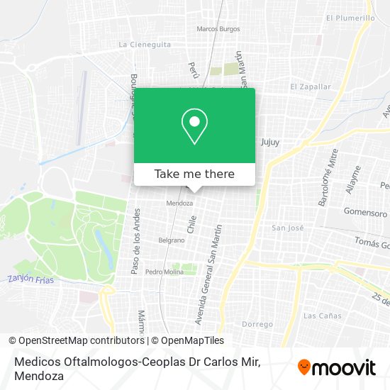 Medicos Oftalmologos-Ceoplas Dr Carlos Mir map