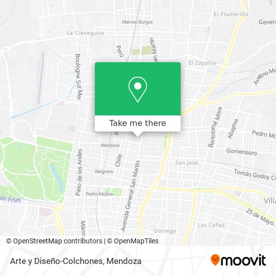 Arte y Diseño-Colchones map