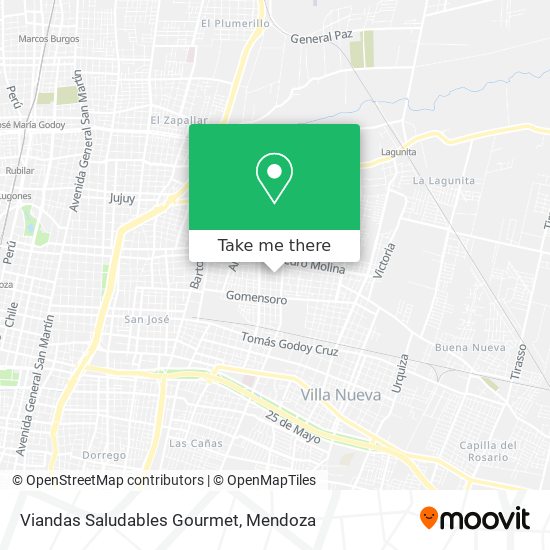 Viandas Saludables Gourmet map