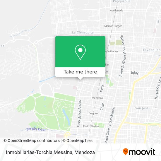 Mapa de Inmobiliarias-Torchia Messina
