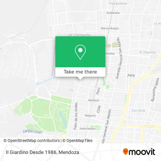Il Giardino Desde 1986 map