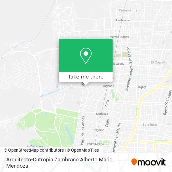 Arquitecto-Cutropia Zambrano Alberto Mario map