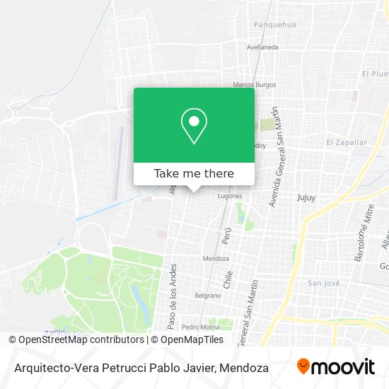 Arquitecto-Vera Petrucci Pablo Javier map