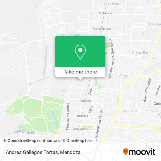 Andrea Gallegos Tortas map