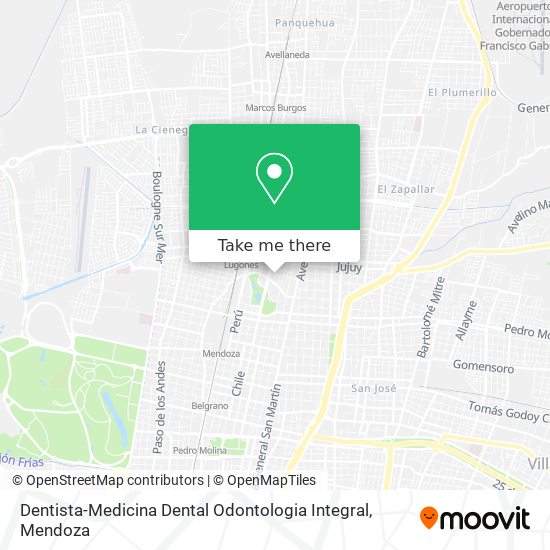 Dentista-Medicina Dental Odontologia Integral map