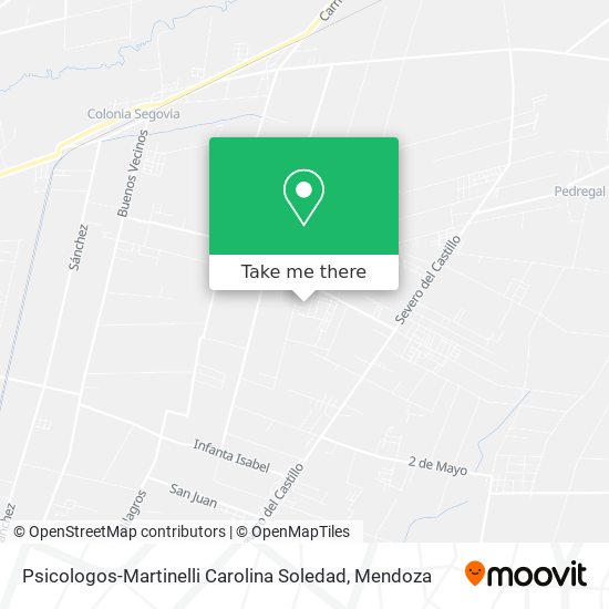 Psicologos-Martinelli Carolina Soledad map