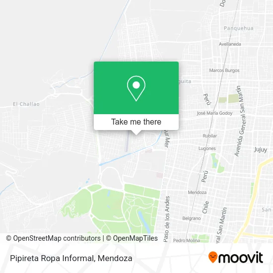 Pipireta Ropa Informal map