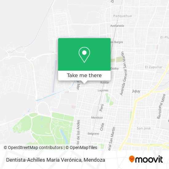 Dentista-Achilles María Verónica map