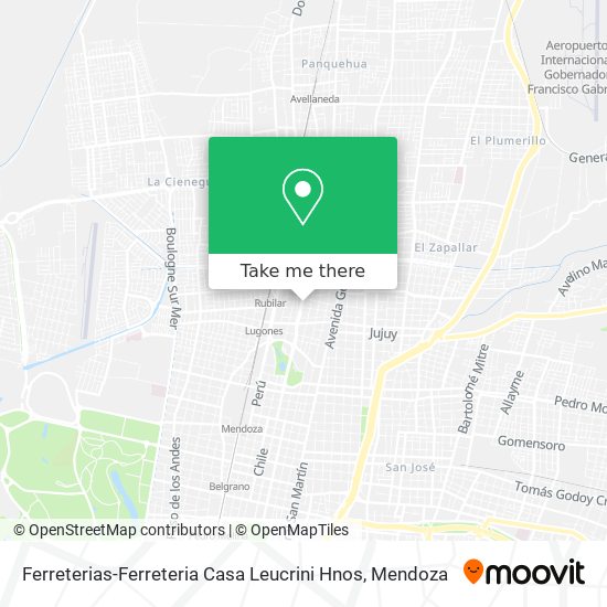 Mapa de Ferreterias-Ferreteria Casa Leucrini Hnos